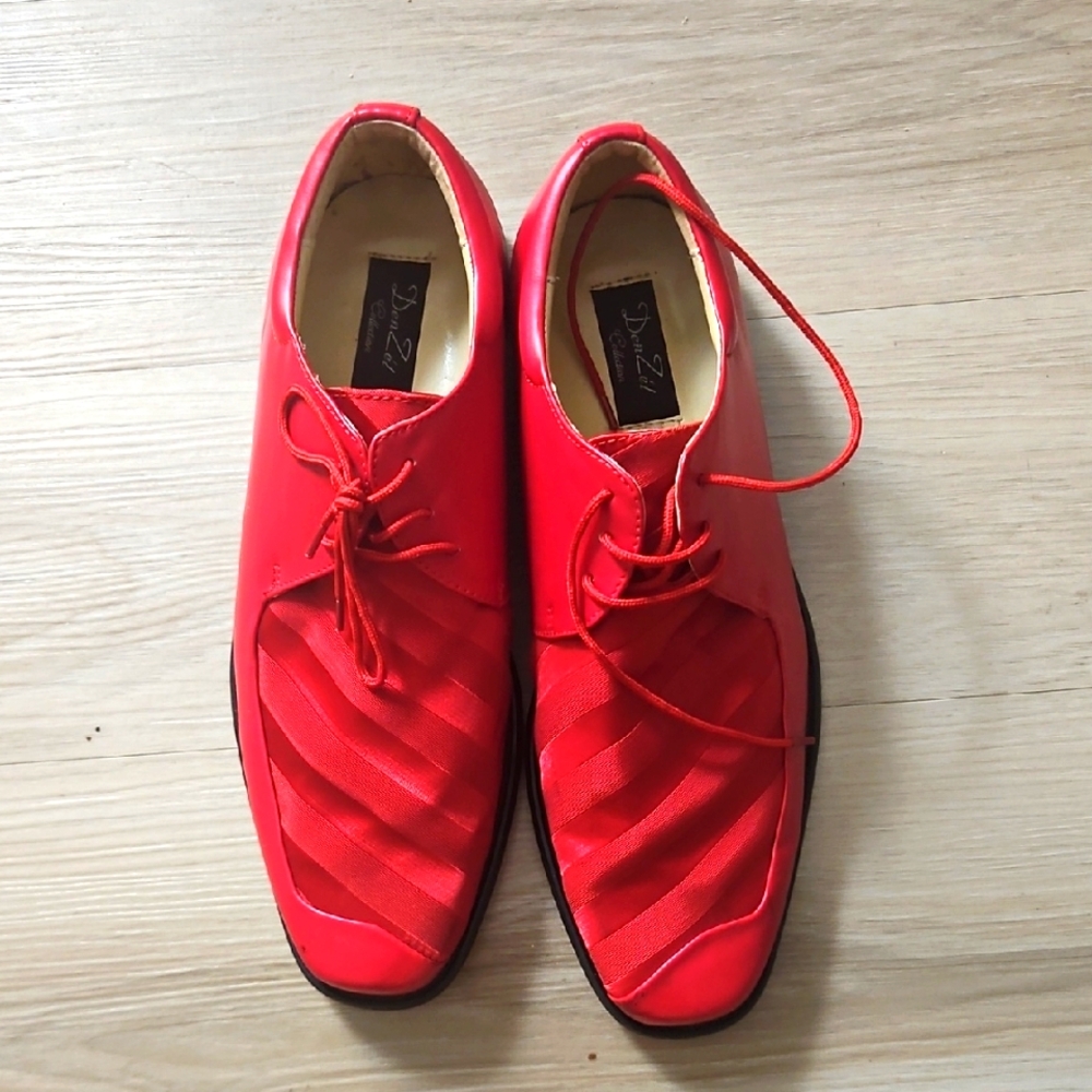 Red Men's Dress Shoes